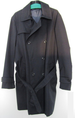 Trench-coat homme bleu marine