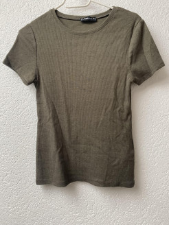 T-shirt simple vert taille M