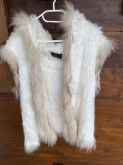 Fur waistcoat
