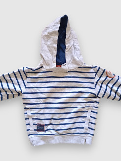 Boy's fleece-lined sweatshirt 3 years / 86 cm