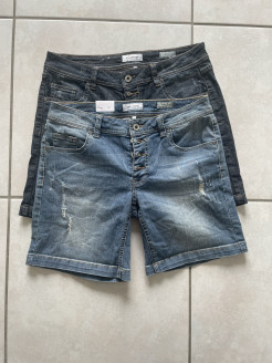 2er-Set Jeansshorts