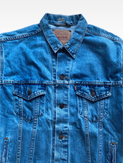 Veste en Jean Levi’s Femme bleu clair