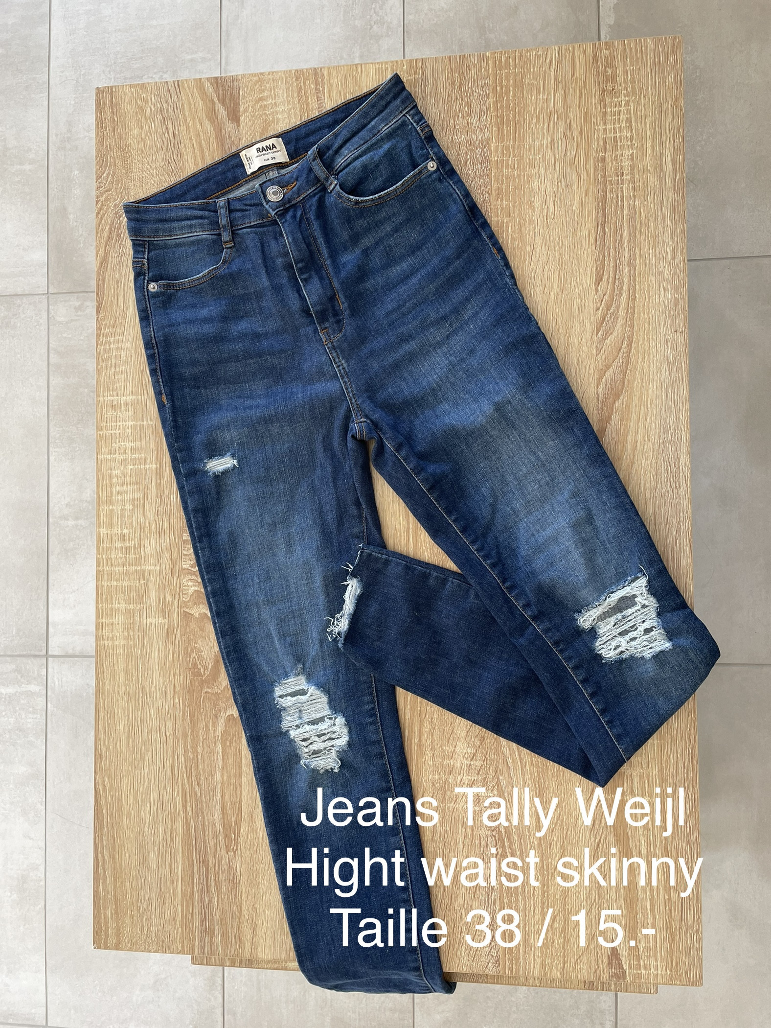 Tally weijl rana sales high waist skinny