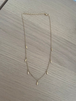 Collier plaqué or Les Trésors de Jasmine