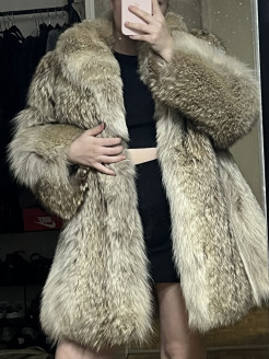 Vintage fur coat / jacket
