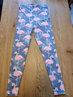 Leggings Blackmilk flamingo