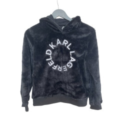Sweat fausse fourrure Karl Lagerfeld taille 16 ans