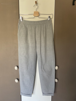 Grey pull and bear trousers