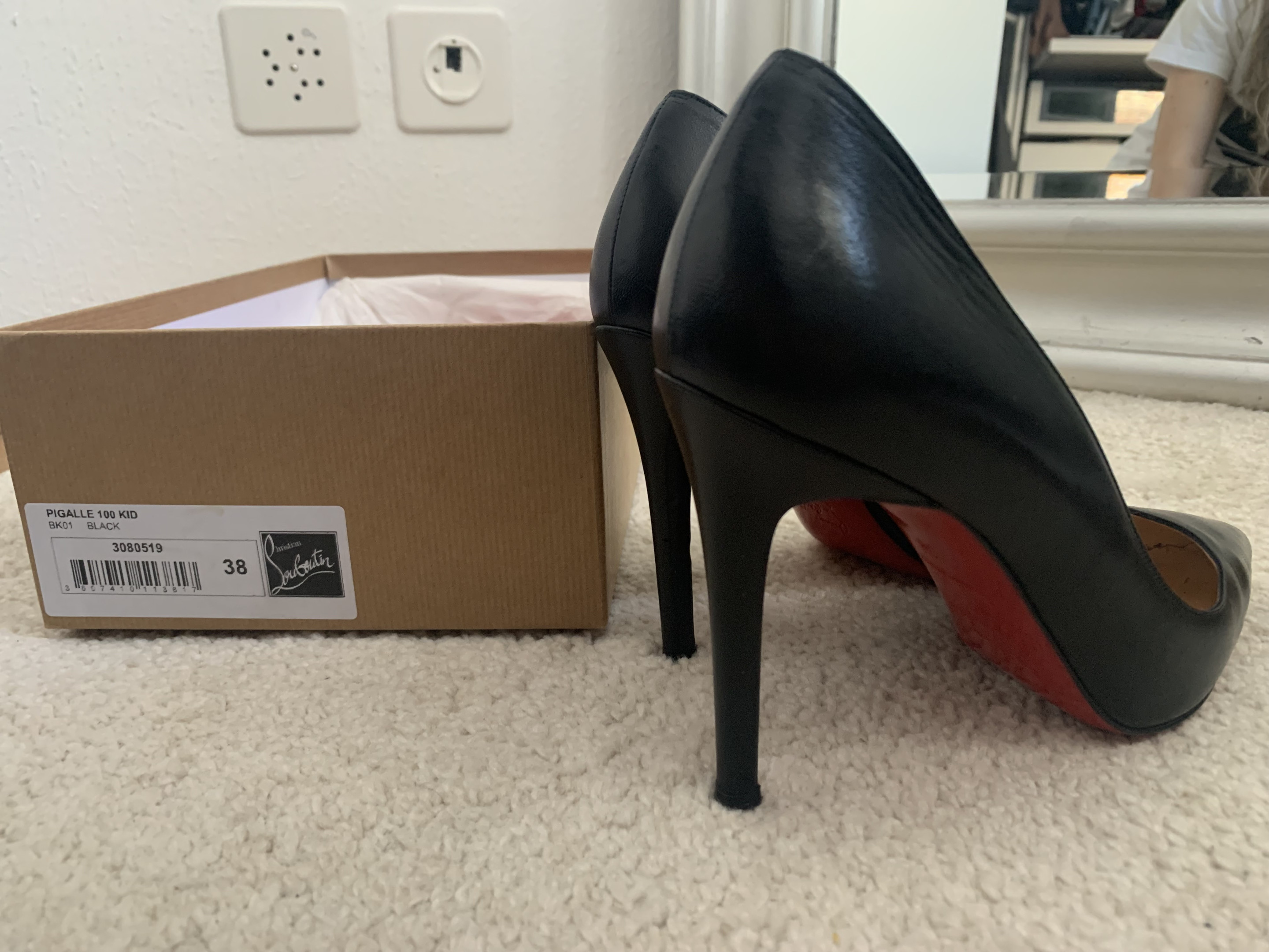 Pigalle 100 louboutin hot sale