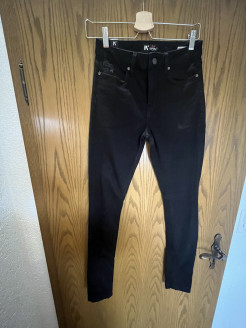 Schwarze Jeans Kaporal