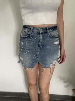 Denim skirt