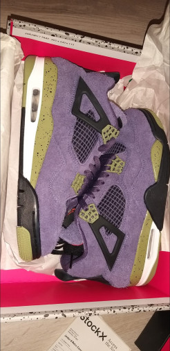 Jordan 4 Canyon Purple