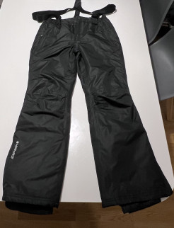 Black ski trousers from ICEPEAK