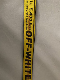 Yellow Off-White Belt