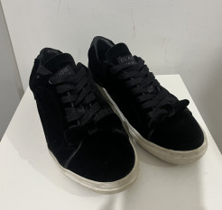 Basket noires en velours Claudie Pierlot