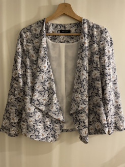 Floral blazer