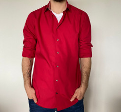 tommy hilfiger shirt red