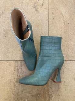 Bottines turquoise