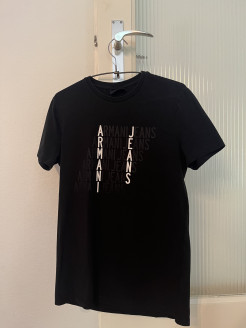 T-Shirt für Männer, schwarz - Armani Jeans