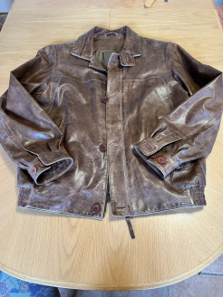 Leather jacket for men