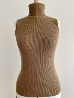 Knitted top with rolled collar Gérard Darel