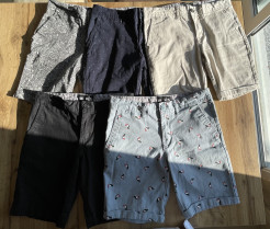 Set of 5 Bermuda Chino shorts
