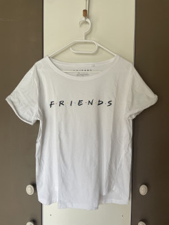 Weißes T-Shirt Friends