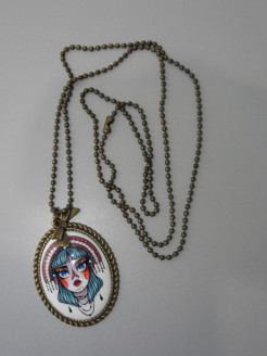 Halskette aus Keramik - Virginie B, 6