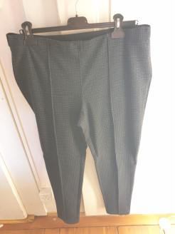 Checked trousers