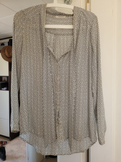 Speckled blouse