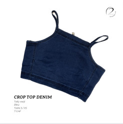 crop top denim