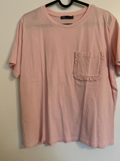 T-shirt Zara rose neuf 