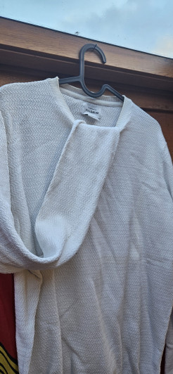 Pullover mit Rundhalsausschnitt weiß - Pull&Bear