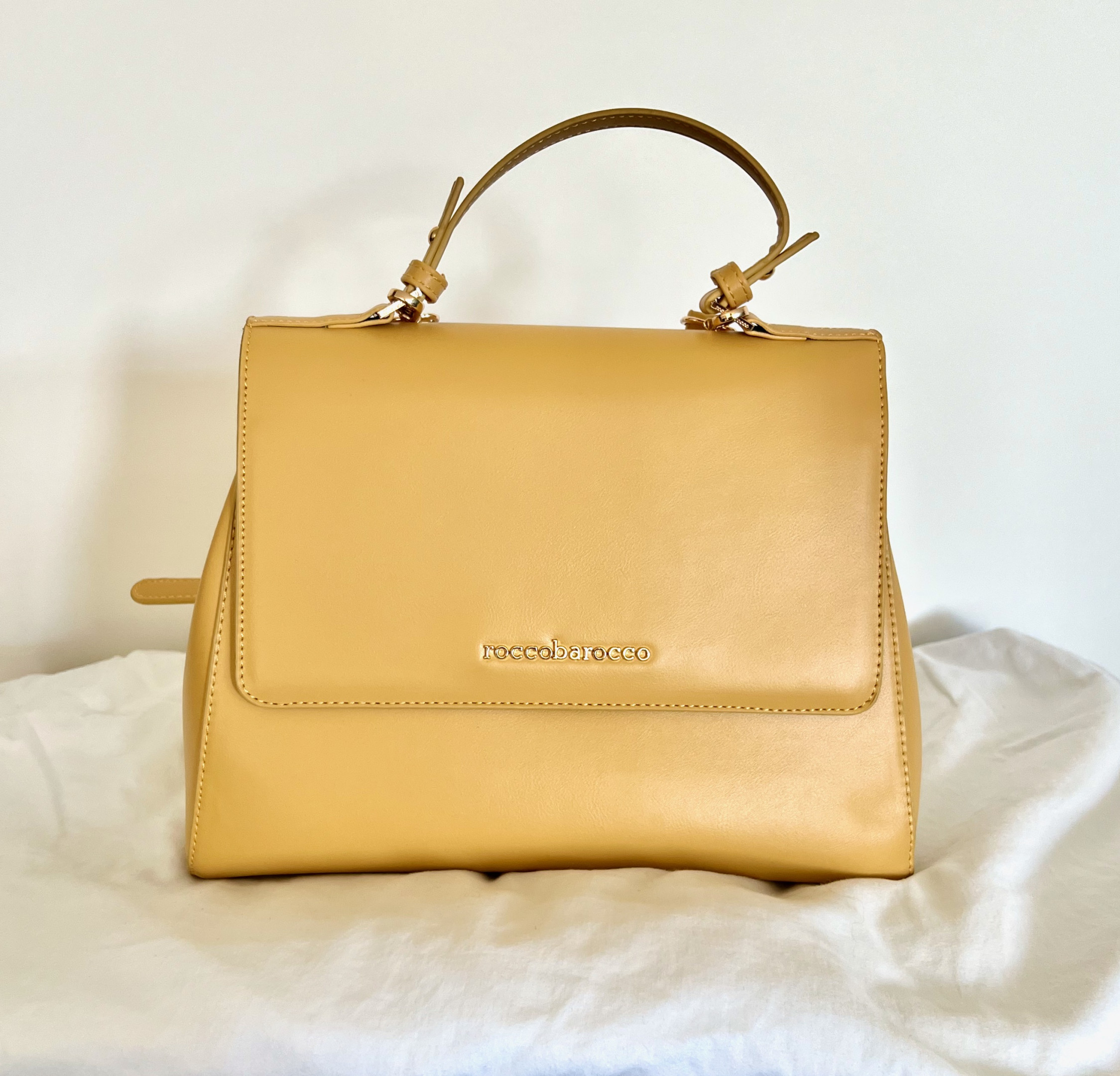 Roccobarocco leather handbag