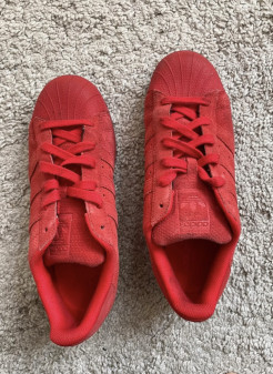 Adidas Superstar Sneaker Rot