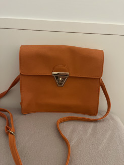 Orange handbag