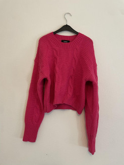 Pink wool jumper