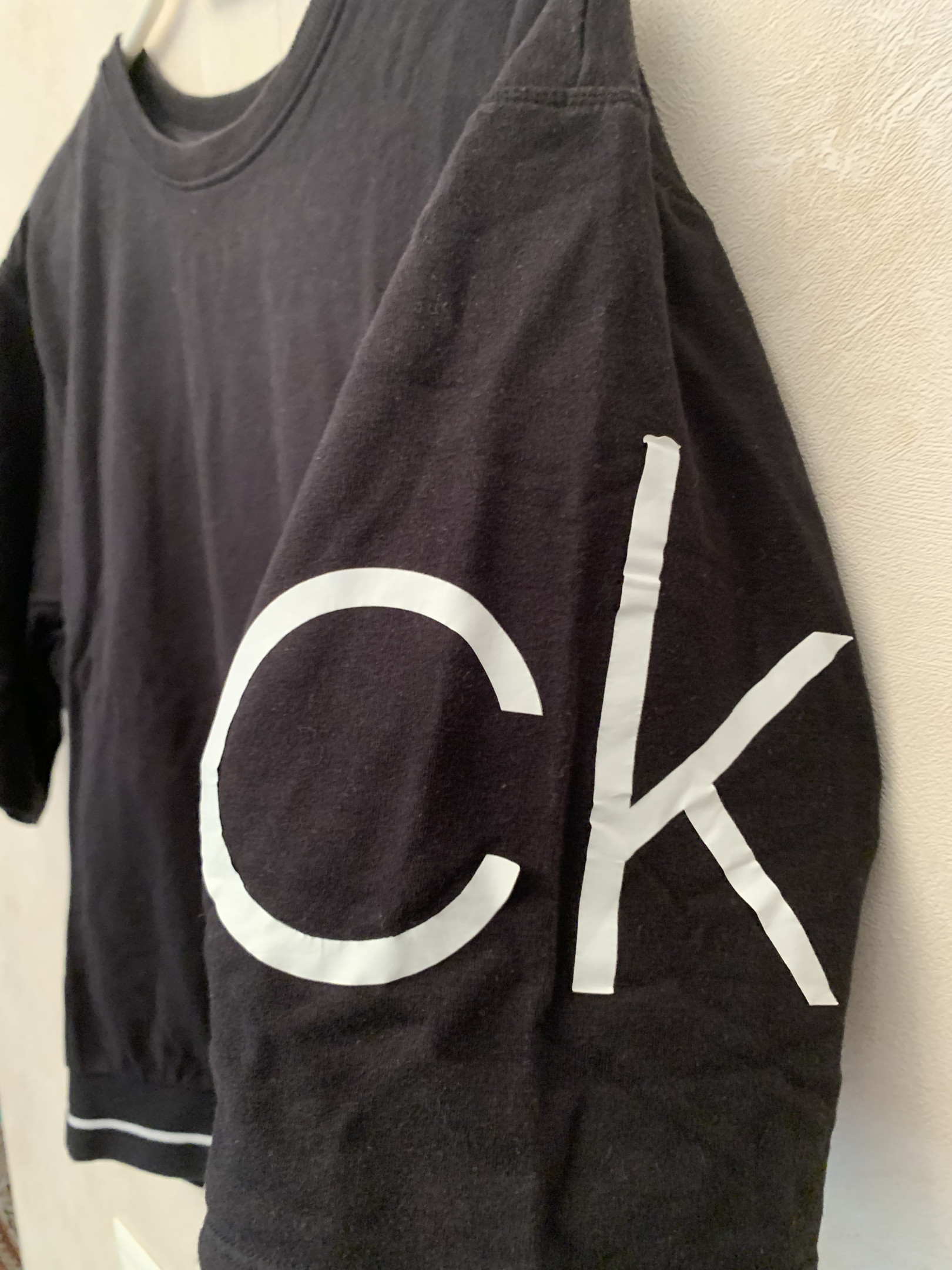 Calvin klein outlet vintage logo sweatshirt