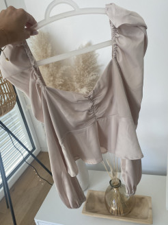 Powder pink blouse