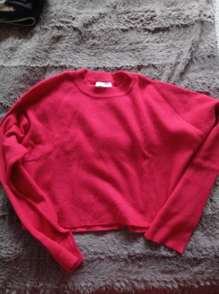 Long sleeve crop top