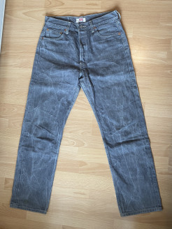 Graue Jeans 501 LEVIS