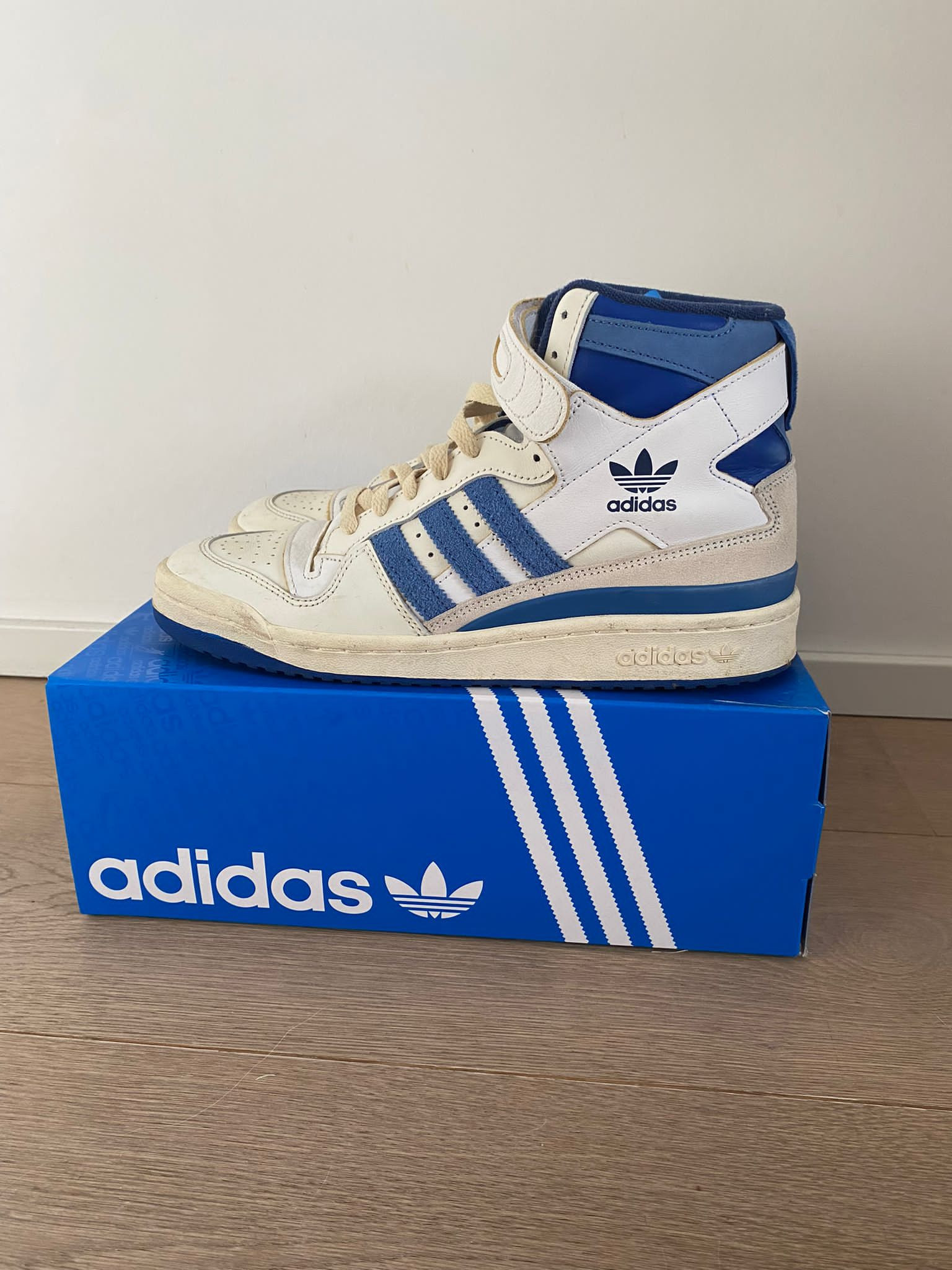 Adidas Forum trainers size 42.5