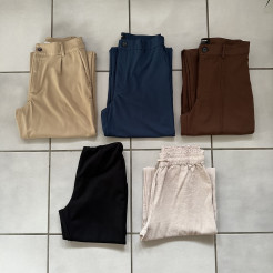 Pack of 5 NEW trousers (S/M)