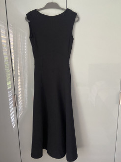 Dark blue mid-length dress