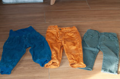 Lot de 3 pantalons taille 12 mois