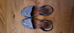 Glitter sandals