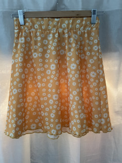 Orange-yellow skirt