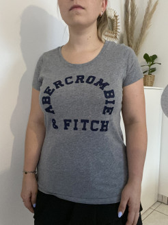 T-shirt gris Abercrombie 