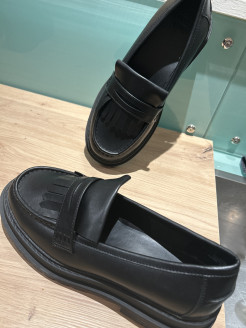 Mocassin noir