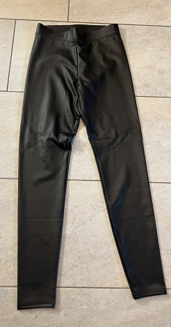 Imitation leather leggings Size S